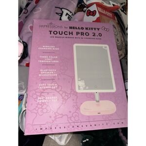 Hello Kitty Touch Pro 2.0 3 Color Rechargeable Makeup‎ Mirror Wireless Charger
